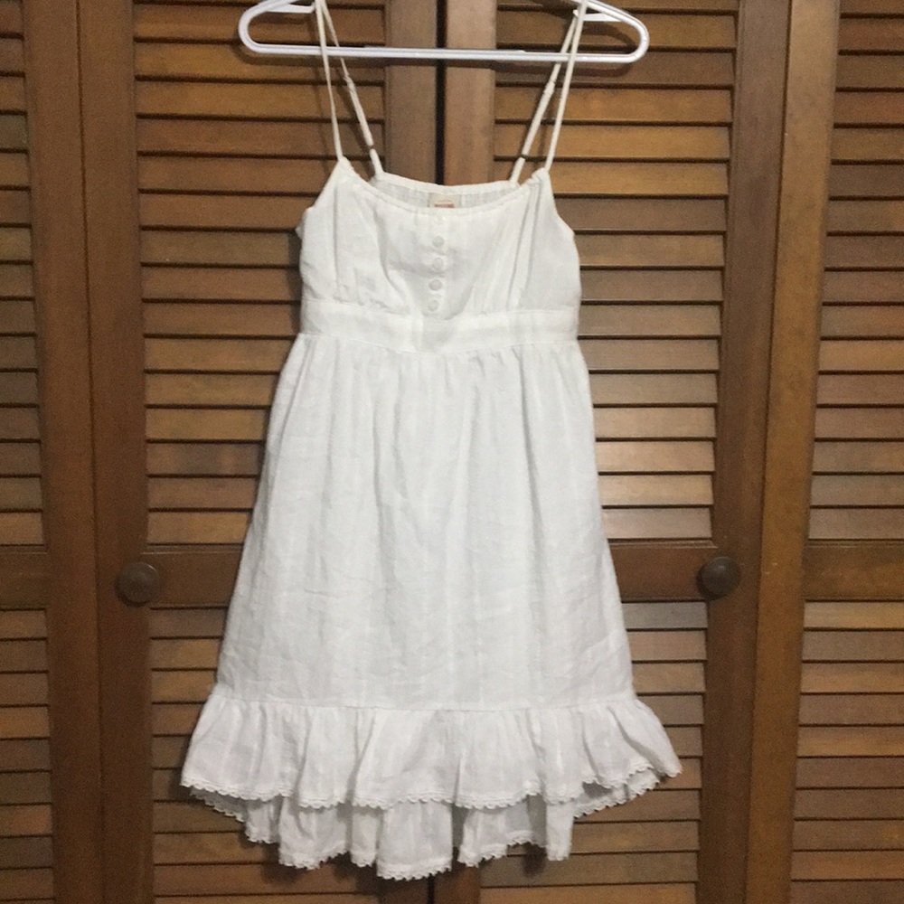 White summer dress